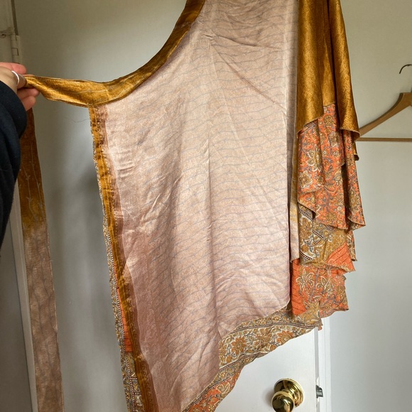 Silky wrap skirt - Picture 5 of 5